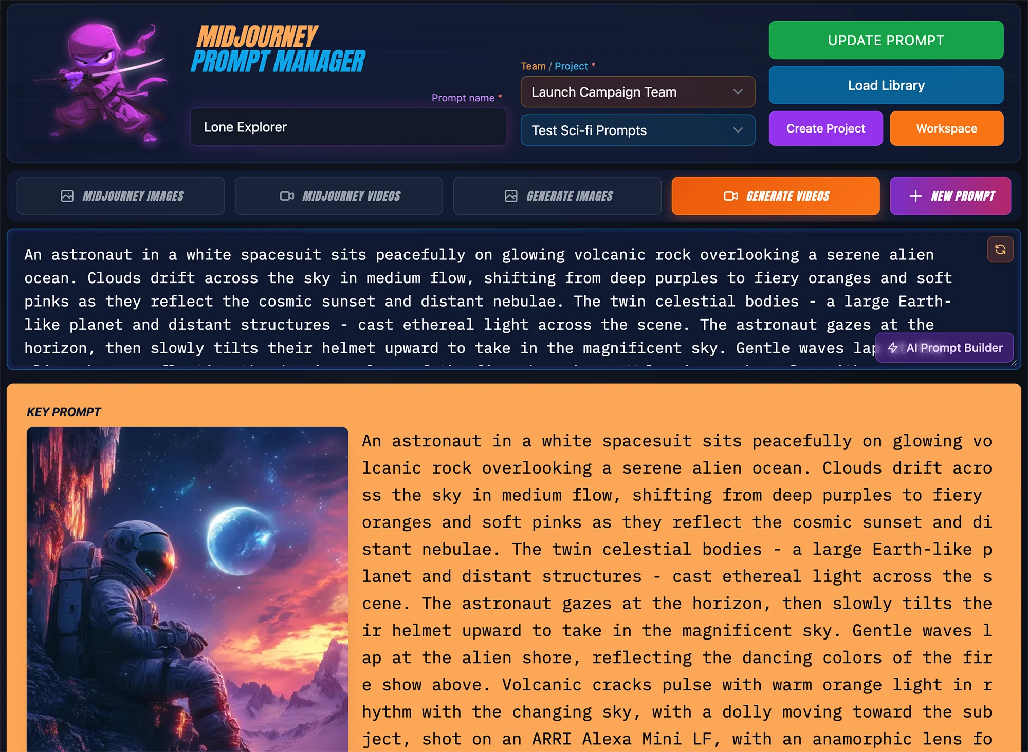 MPM Editor 3.0 - Full-featured prompt editor with AI generation capabilities